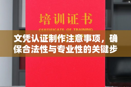 周口文凭认证制作注意事项，确保合法性与专业性的关键步骤