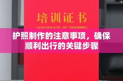 周口护照制作的注意事项，确保顺利出行的关键步骤