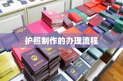 周口护照制作的办理流程