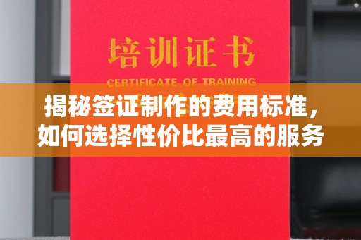 周口揭秘签证制作的费用标准，如何选择性价比最高的服务？
