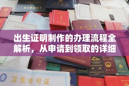周口出生证明制作的办理流程全解析，从申请到领取的详细指南