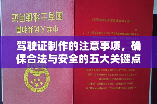 周口驾驶证制作的注意事项，确保合法与安全的五大关键点