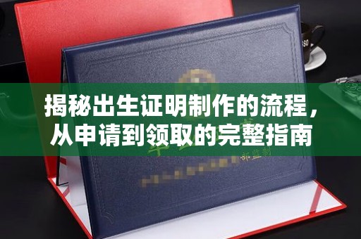 周口揭秘出生证明制作的流程，从申请到领取的完整指南