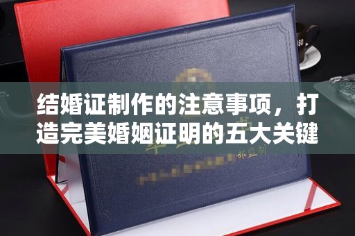 周口结婚证制作的注意事项，打造完美婚姻证明的五大关键点