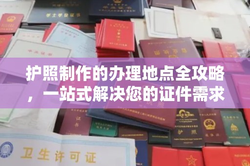 周口护照制作的办理地点全攻略，一站式解决您的证件需求