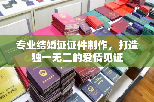 周口专业结婚证证件制作，打造独一无二的爱情见证