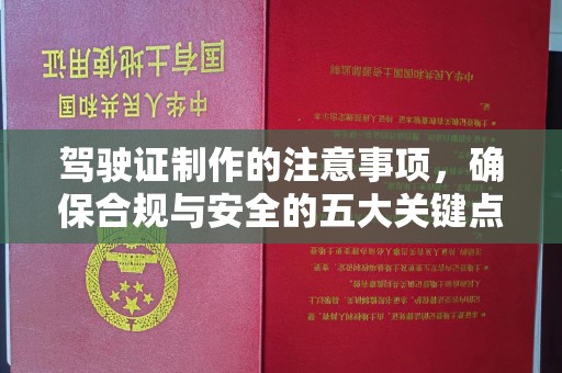周口驾驶证制作的注意事项，确保合规与安全的五大关键点