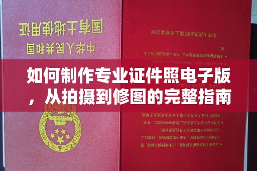 周口如何制作专业证件照电子版，从拍摄到修图的完整指南
