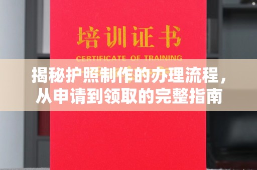 周口揭秘护照制作的办理流程，从申请到领取的完整指南